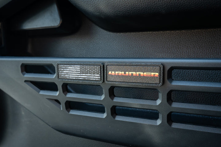 StickerFab Door Logo Inserts for Tacoma (2024+) & 4Runner (2025+)