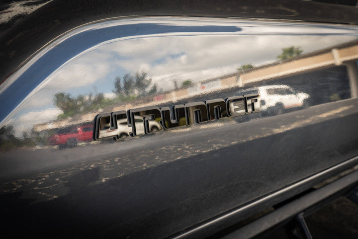 StickerFab 4RUNNER Front Door Emblems (6th Gen Style) for 4Runner (2025+)