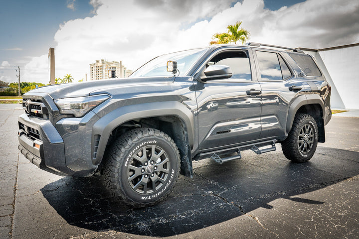 StickerFab 4RUNNER Front Door Emblems (6th Gen Style) for 4Runner (2025+)