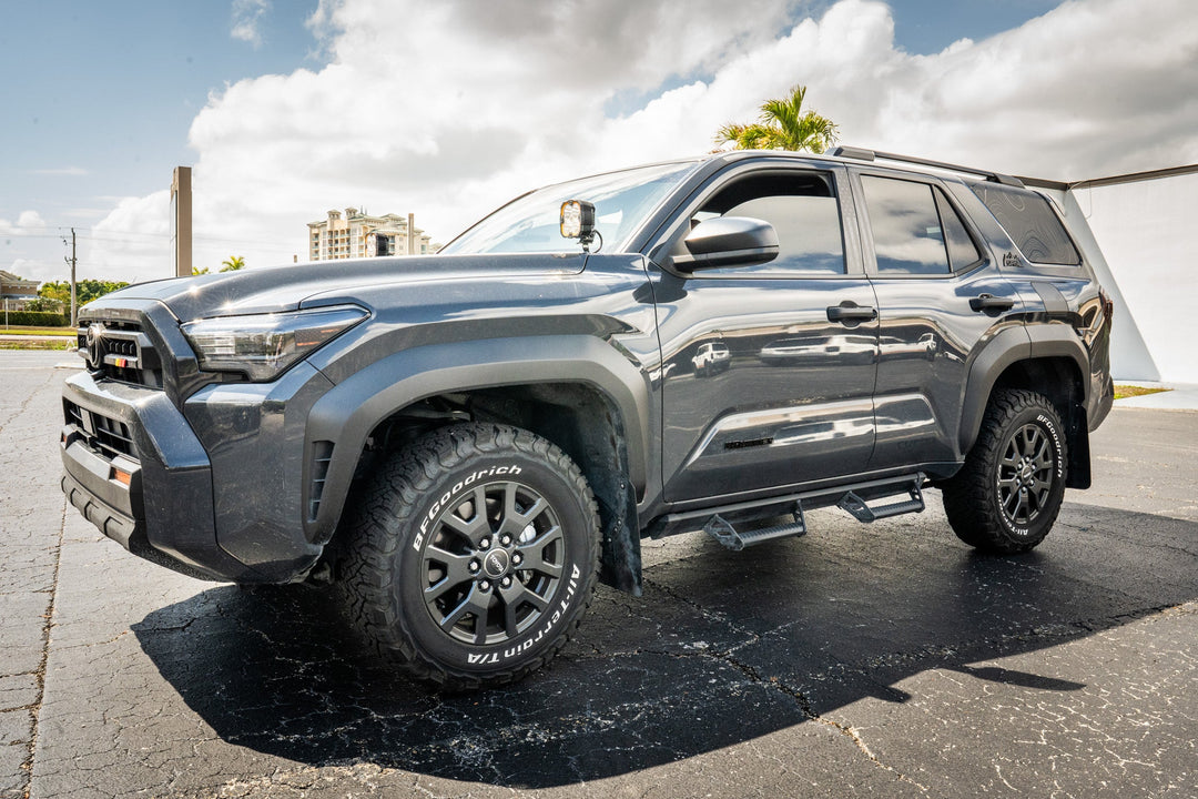 StickerFab 4RUNNER Front Door Emblems (6th Gen Style) for 4Runner (2025+)