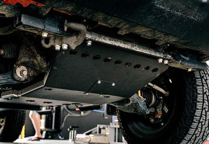 Cali Raised LED Front Skid Plate For Tacoma (2005-2023)