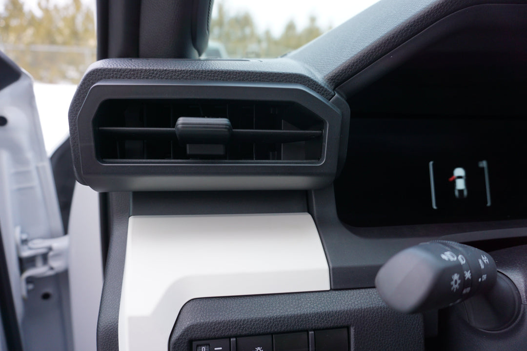 AJT Design VENT TRIM 3 PC (2024+ TACOMA / 2025+ 4RUNNER) - BLACK