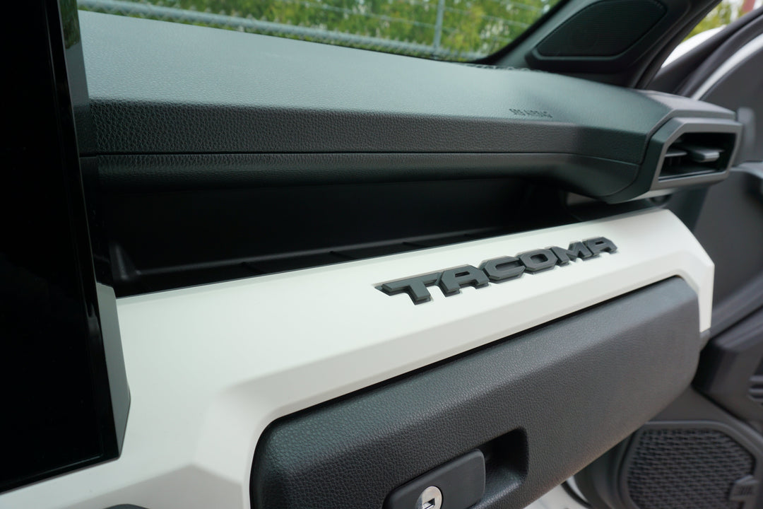 Glovebox Letters (2024+ Tacoma) - WHITE