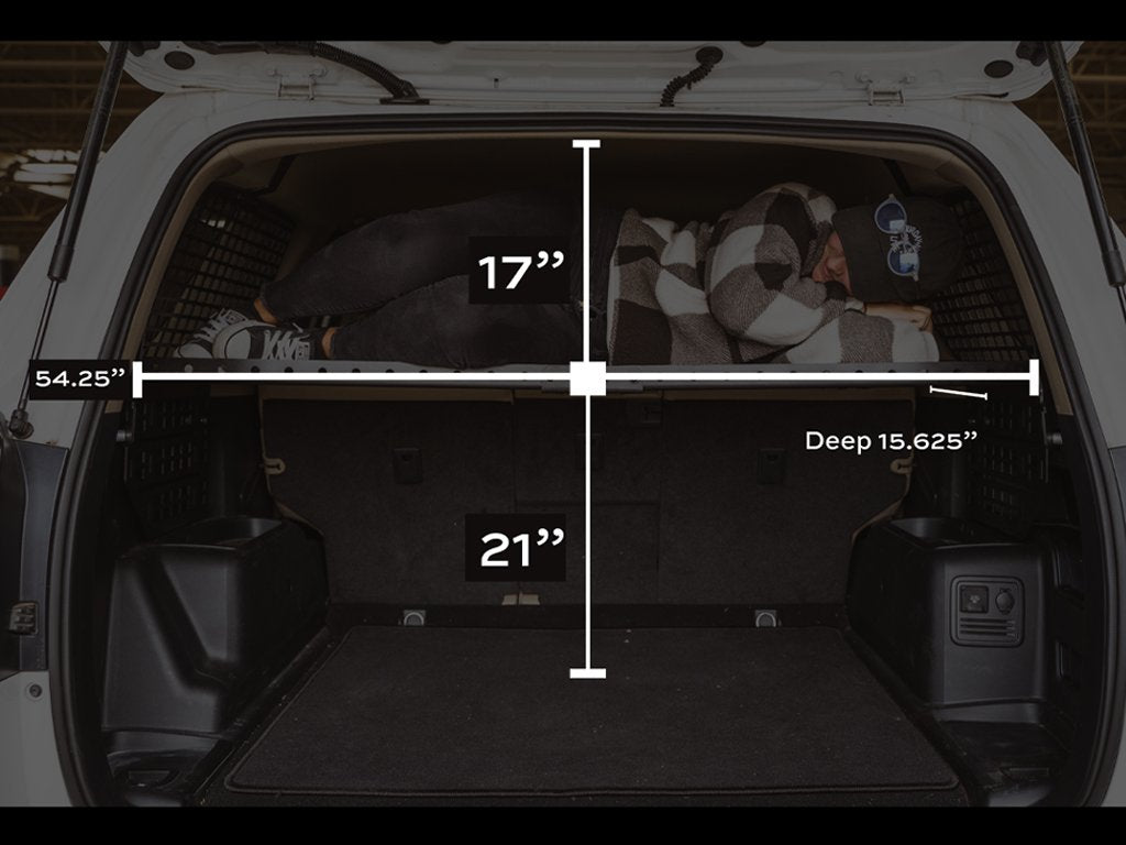 Cali Raised LED Rear Molle Cargo Tray For 4Runner (2010-2024)