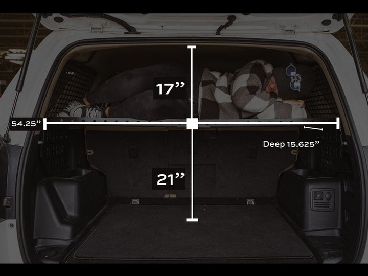 Cali Raised LED Rear Molle Cargo Tray For 4Runner (2010-2024)