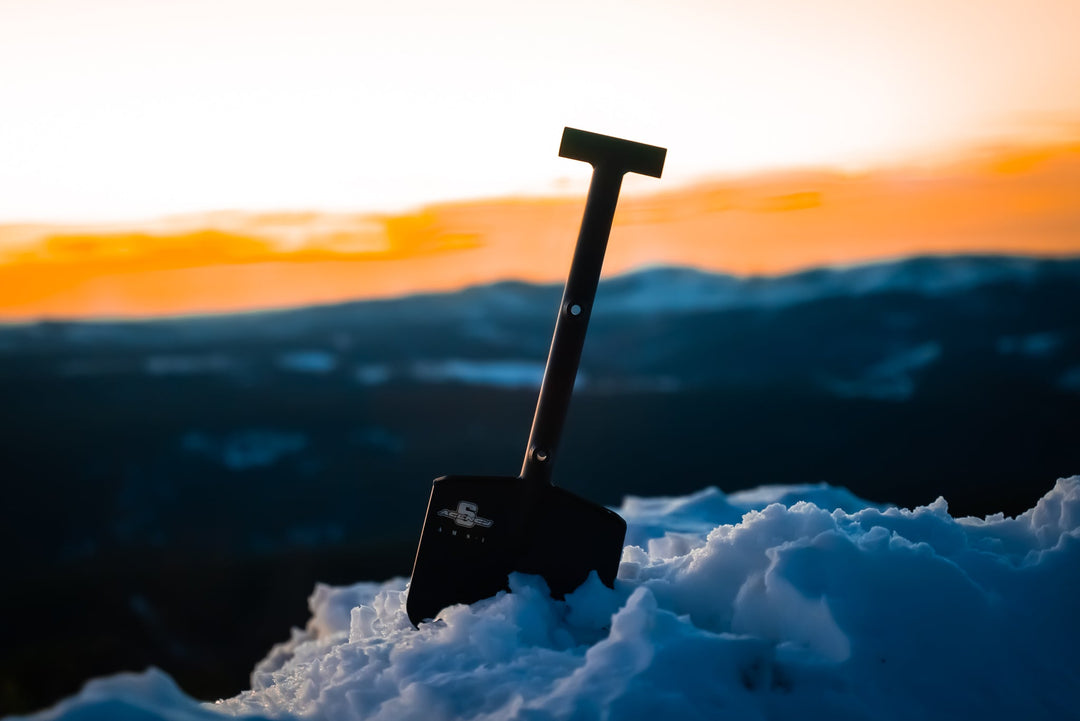 Agency6.com A6™ Adventure Mini Shovel (AMS-1) - BLACK