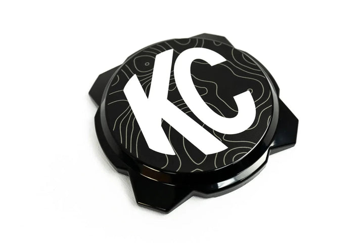 KC HiLITES Pro6 / Titan Gravity Light Cover Topo Overlays (Pair) - Universal