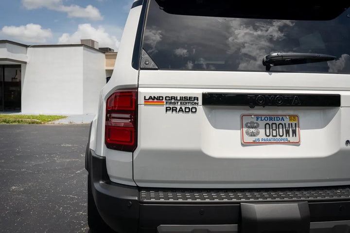 First Edition LC250 Acrylic Laser Series Tailgate Badge - 2024+ Land Cruiser