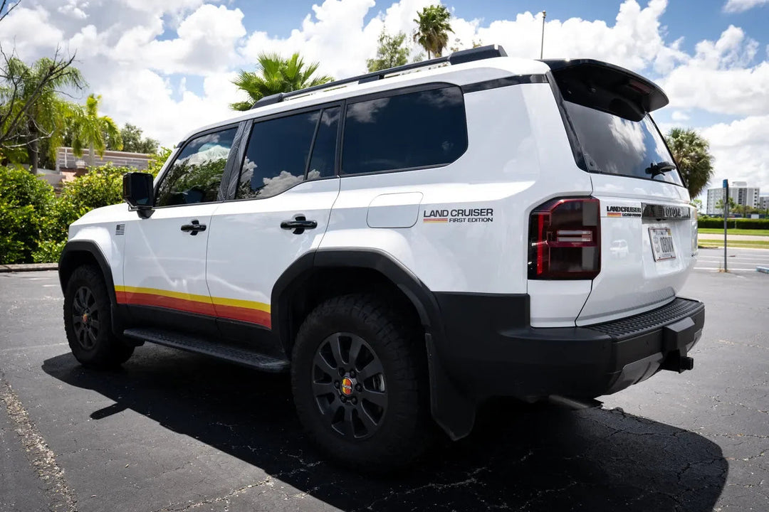 First Edition Press Release Style Rear Fender Vinyl Decal Kit (Pair) - 2024+ Land Cruiser