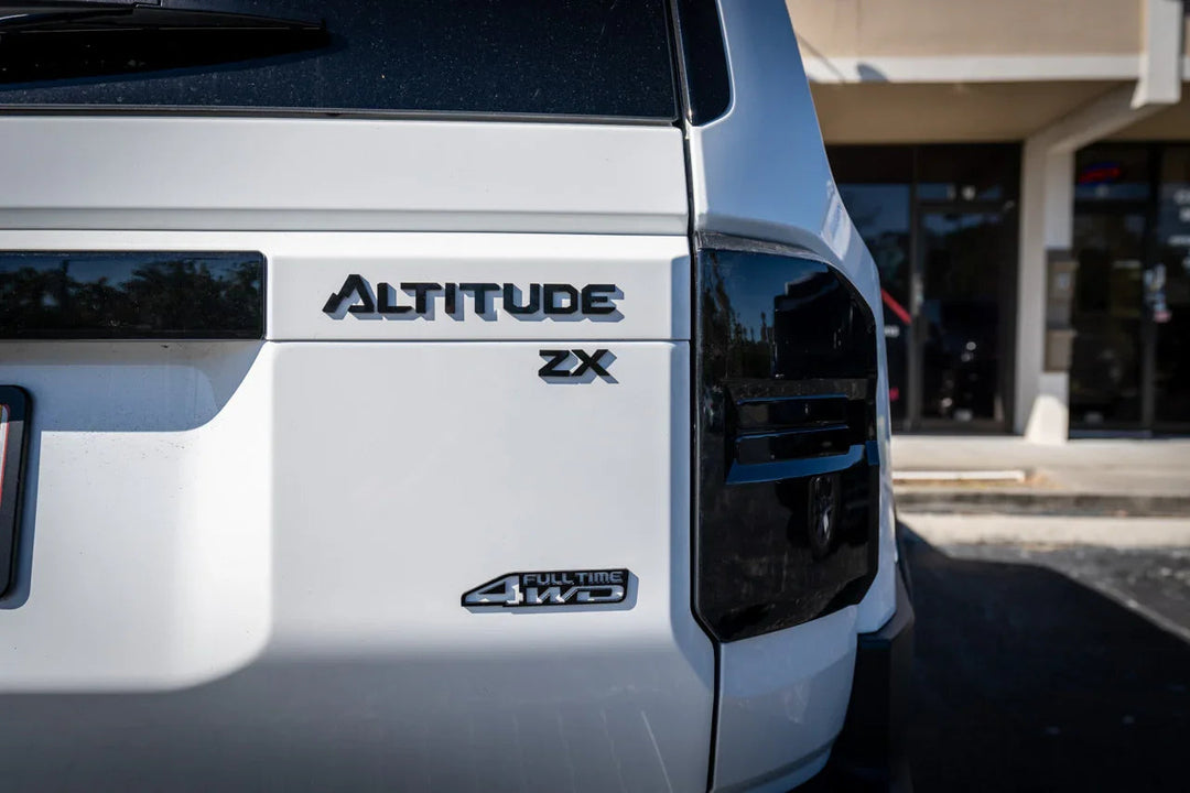 "ZX" LC 250 Acrylic Laser Series Tailgate Badge - 2024+ Land Cruiser