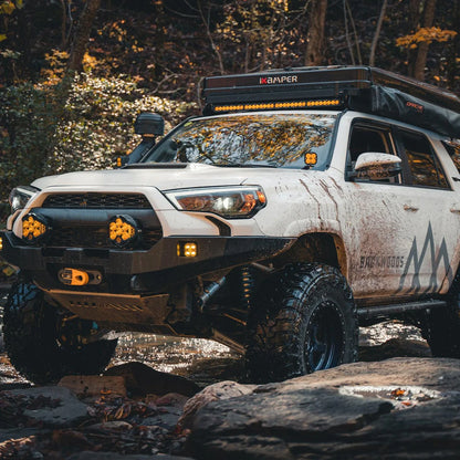 Backwoods Adventure Mods Hi-Lite Overland Front Bumper [No Bull Bar] for 4Runner (2010-2024)