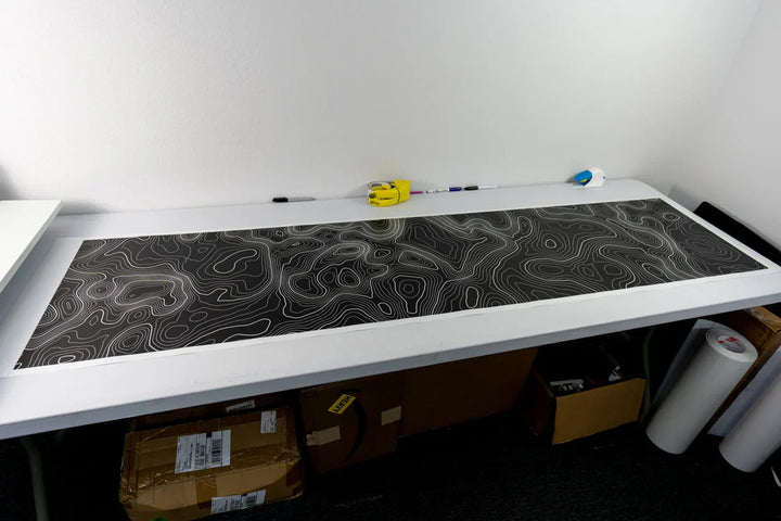 Topographic Map Premium Print Vinyl Rolls (3' or 6') - Matte Finish