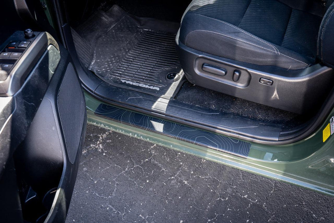 Topo Door Sill Protectors - 2016-2023 Tacoma Double Cab