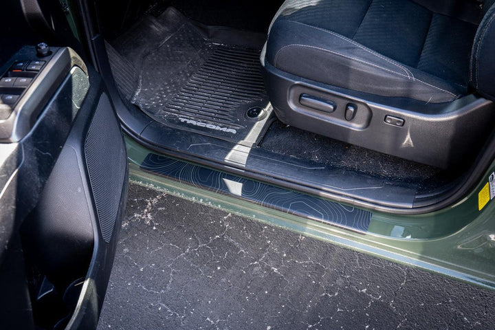 Topo Door Sill Protectors - 2016-2023 Tacoma Double Cab