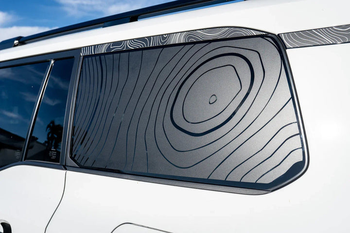 Topographic Rear Window Overlay V2 - 2024+ Land Cruiser