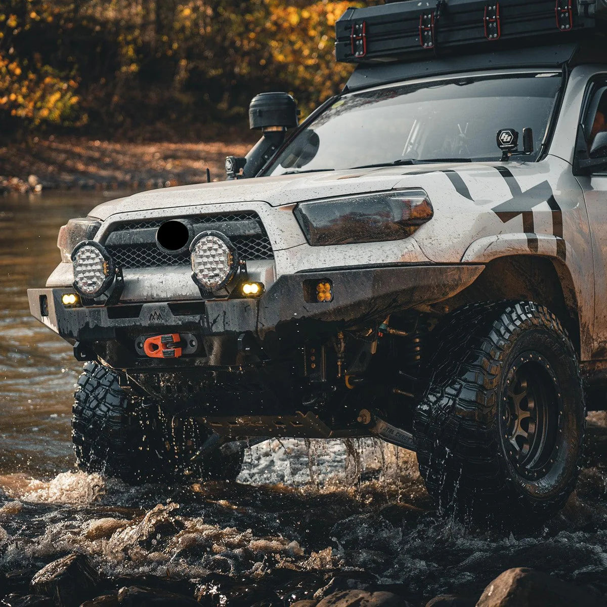Backwoods Adventure Mods Hi-Lite Overland Front Bumper [No Bull Bar] for 4Runner (2010-2024)