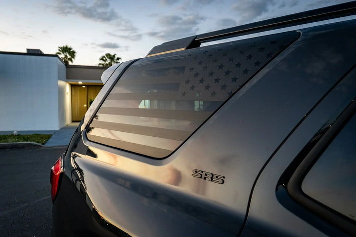 American Flag Rear Window Overlays - 2025+ 4Runner