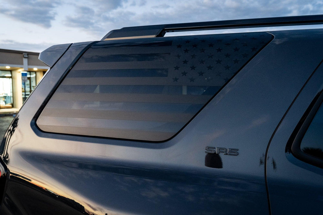 American Flag Rear Window Overlays - 2025+ 4Runner