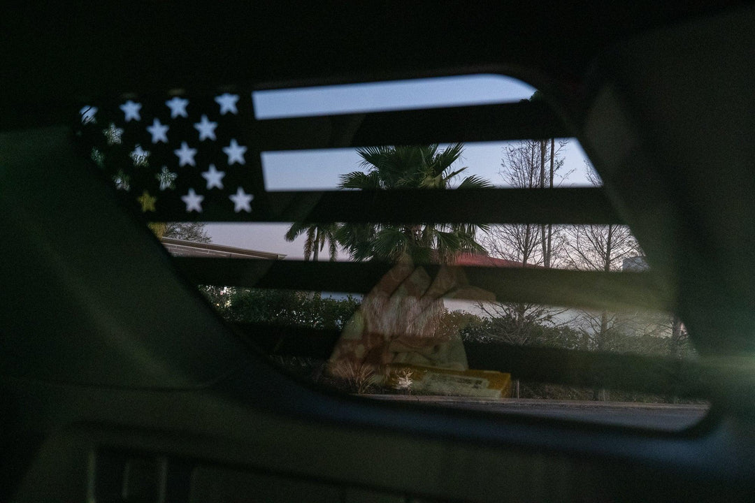 American Flag Rear Window Overlays - 2025+ 4Runner