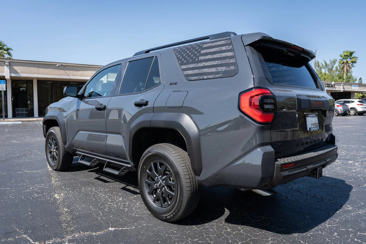 American Flag Rear Window Overlays V2 (Perforated) - 2025+ 4Runner