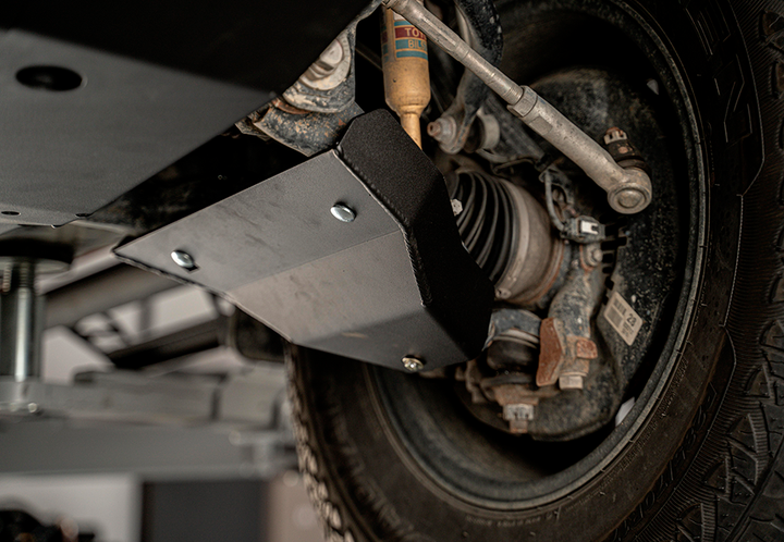 Cali Raised LED Lower Control Arm Skid Plate For FJ Cruiser (2007-2014)