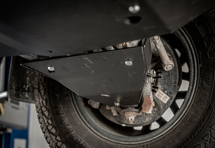 Cali Raised LED Lower Control Arm Skid Plate For FJ Cruiser (2007-2014)
