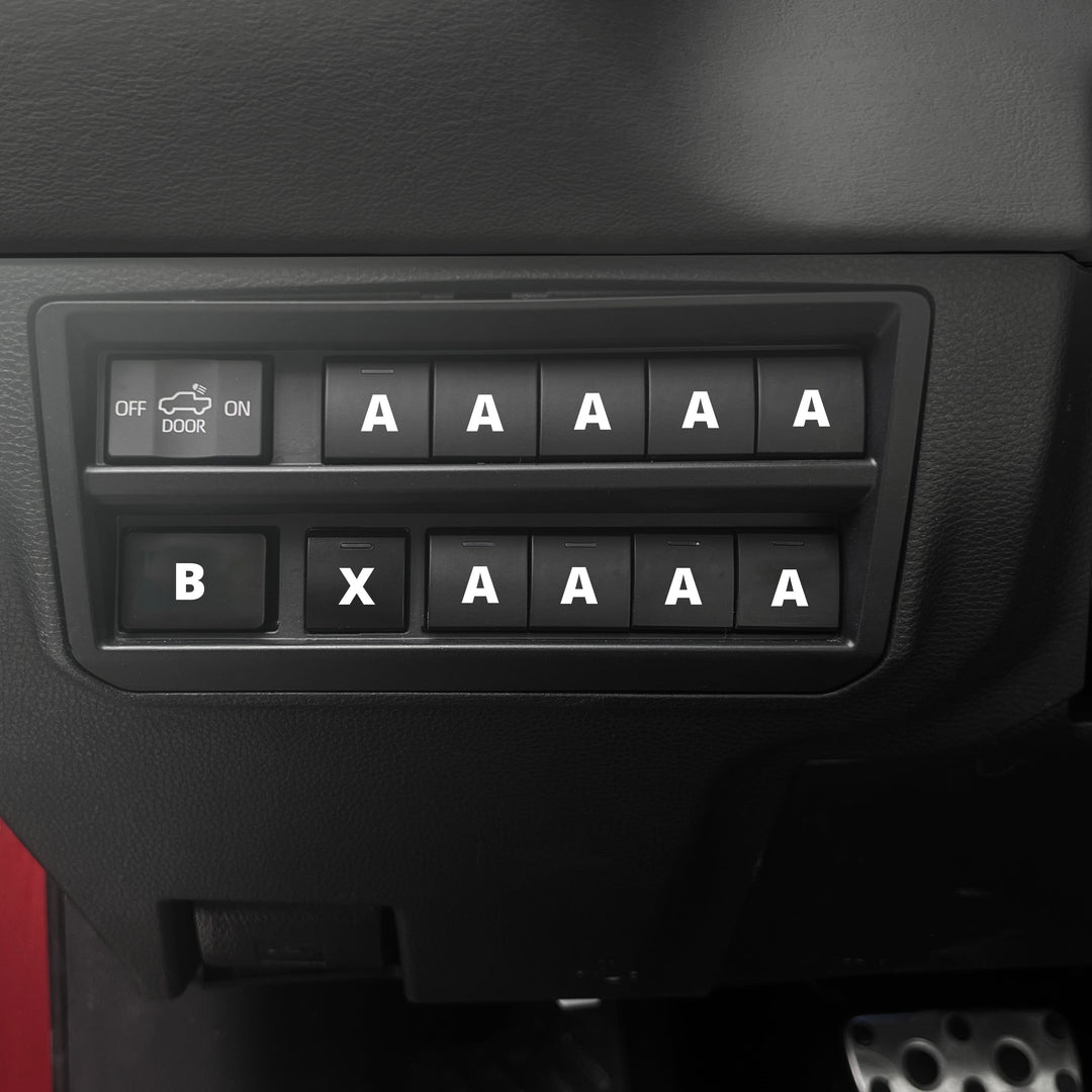 Bumper Light Bar Dash Switch for 2022+ Tundra