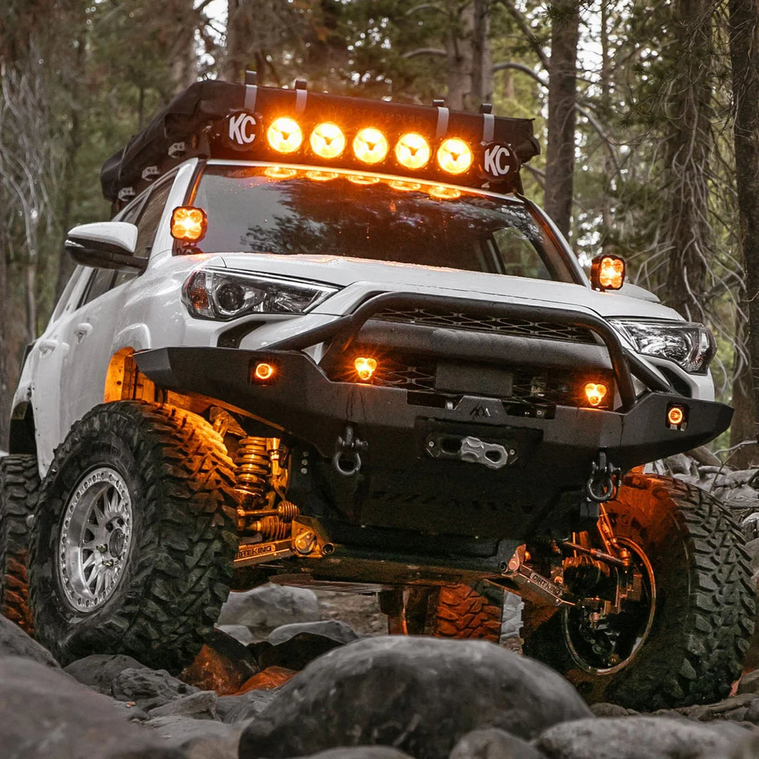 Backwoods Adventure Mods Hi-Lite Overland Front Bumper [PreRunner Bull Bar] for 4Runner (2010-2024)