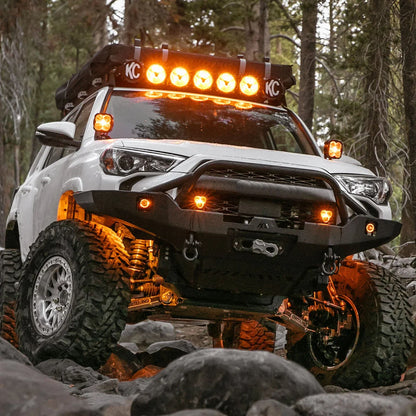 Backwoods Adventure Mods Hi-Lite Overland Front Bumper [PreRunner Bull Bar] for 4Runner (2010-2024)