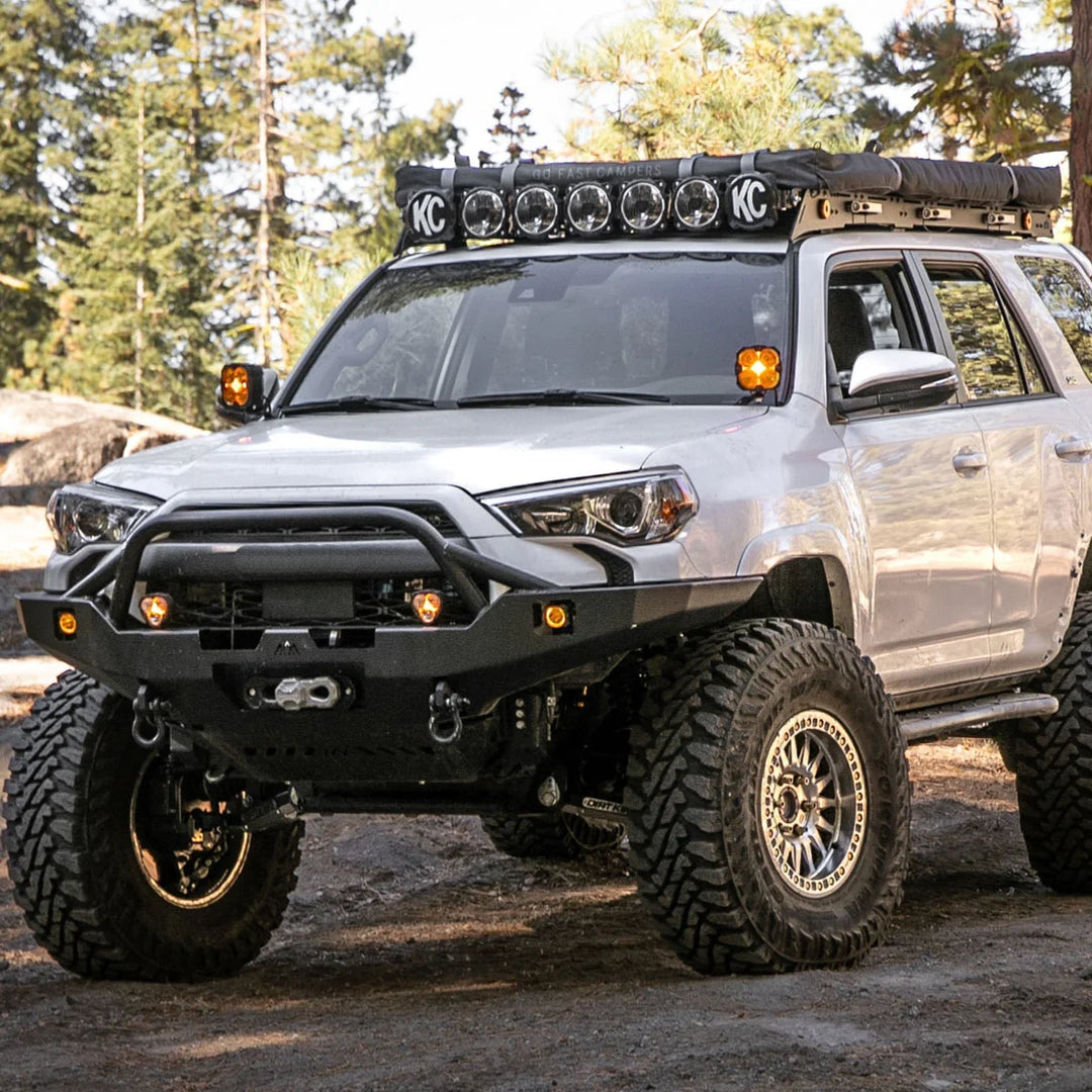 Backwoods Adventure Mods Hi-Lite Overland Front Bumper [PreRunner Bull Bar] for 4Runner (2010-2024)