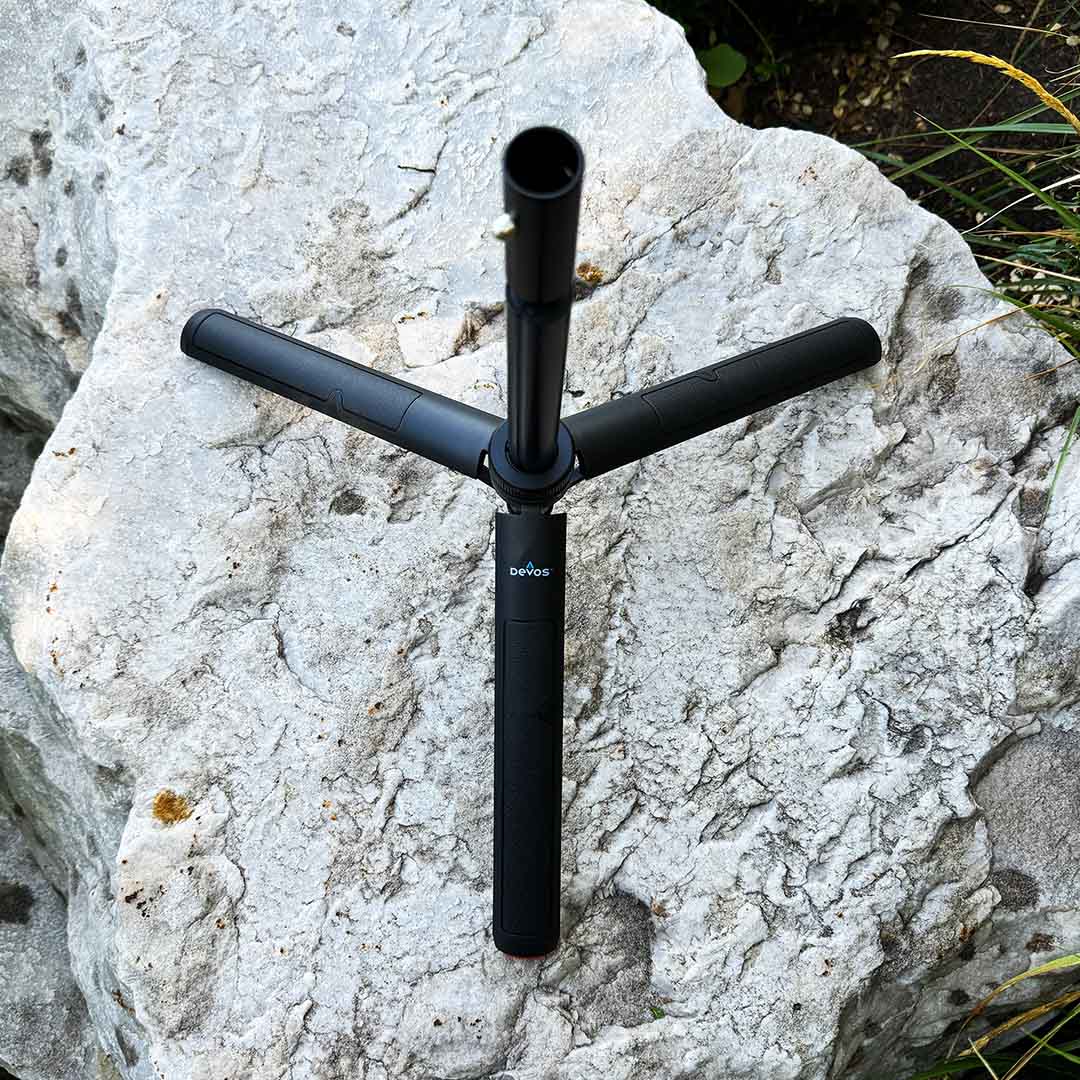 Devos Outdoor Mini Tripod with Quarter 20 Mount