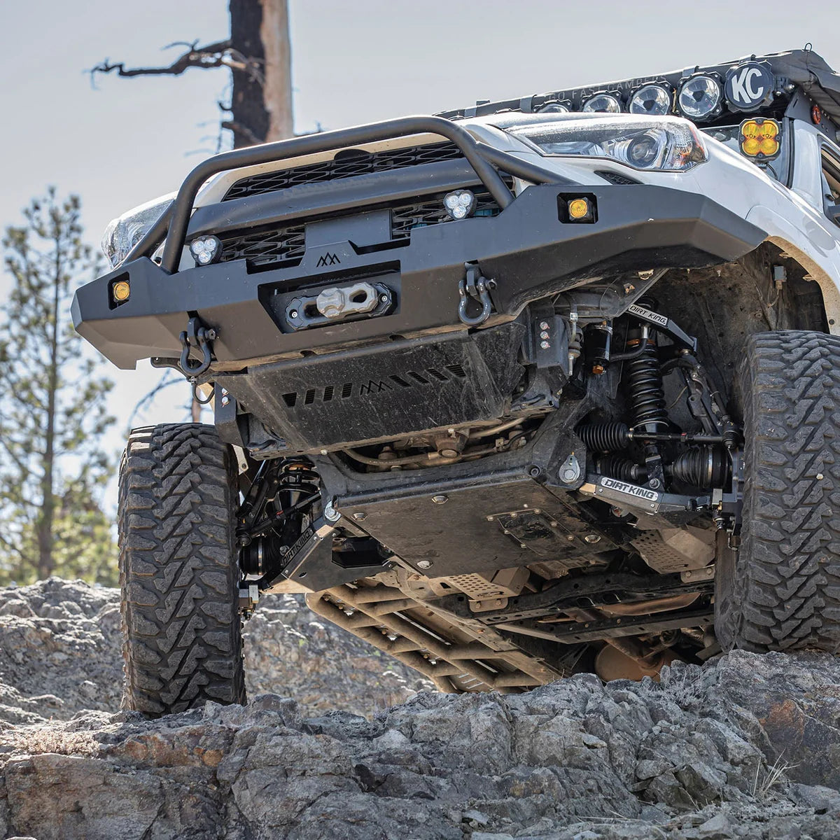 Backwoods Adventure Mods Hi-Lite Overland Front Bumper [PreRunner Bull Bar] for 4Runner (2010-2024)