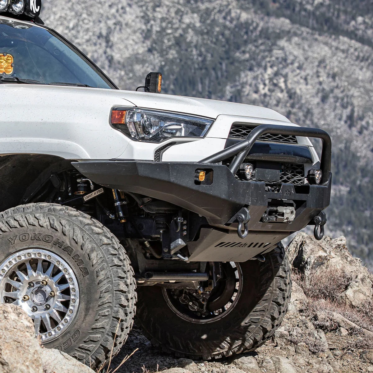 Backwoods Adventure Mods Hi-Lite Overland Front Bumper [PreRunner Bull Bar] for 4Runner (2010-2024)