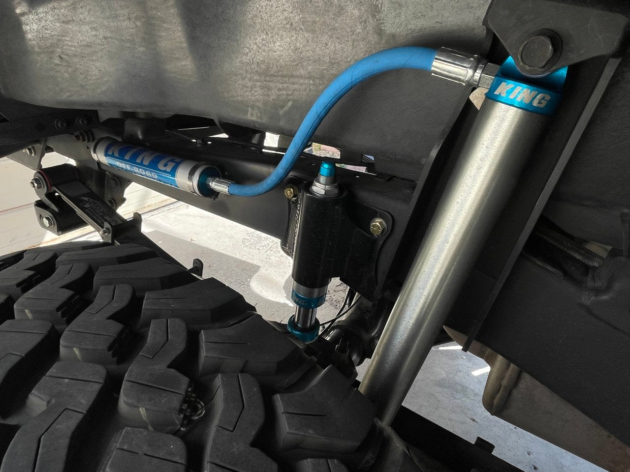 Archive Garage Shock Relocation - Trail Series - 2.0" x 12" to 14" for Tacoma (2005-2023)