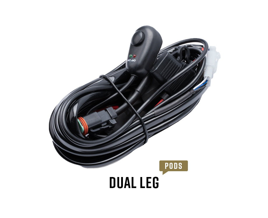 Cali Raised LED Low Profile LED Ditch Light Brackets Kit For GX460 (2010-2022)