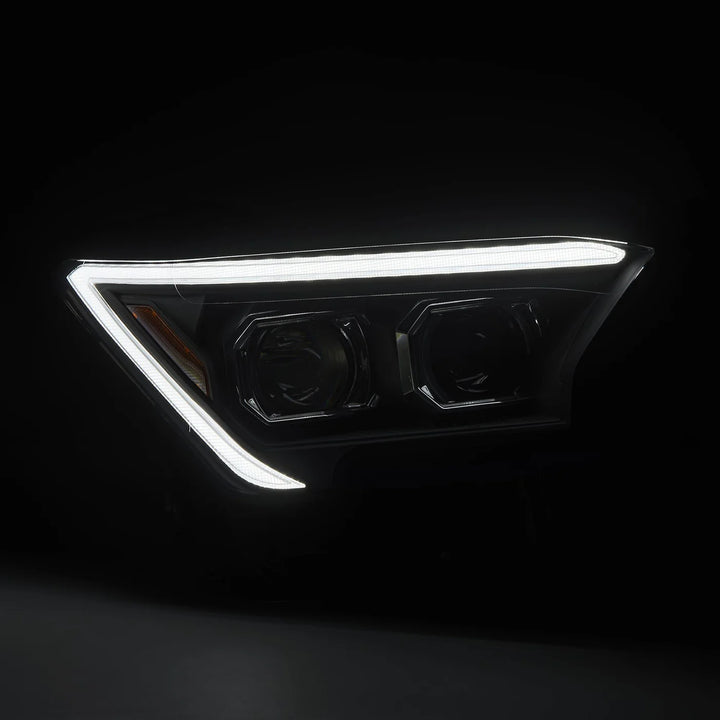 Alpharex LUXX-Series LED Projector Headlights Black for Tacoma (2024+) & 4Runner (2025+)