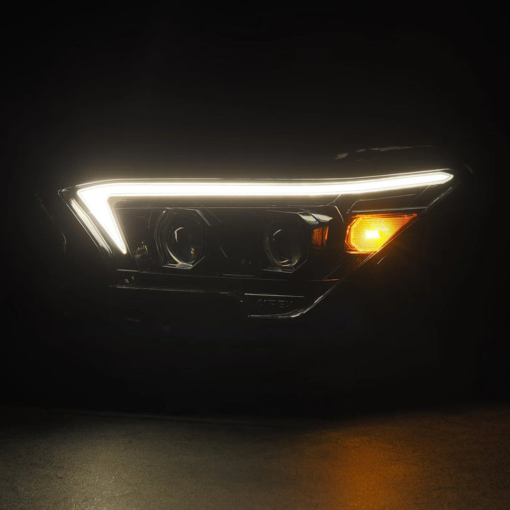 Alpharex OG-Style LUXX-Series LED Projector Headlights Black for Tacoma (2024+) & 4Runner (2025+)