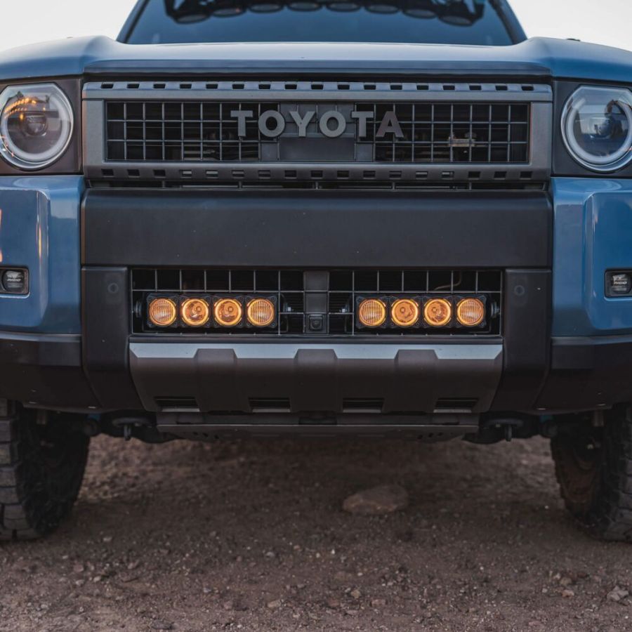 KC HiLites DUAL FLEX ERA® LED LIGHT BAR GRILLE MOUNT -for Land Cruiser (2024+)