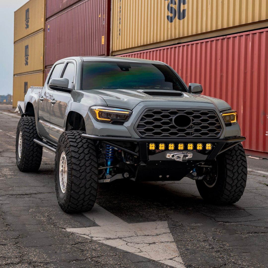 DRT Fabrication Crossmember Delete Front Bumper for Tacoma (2016-2023)