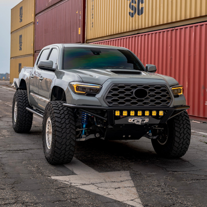DRT Fabrication Crossmember Delete Front Bumper for Tacoma (2016-2023)