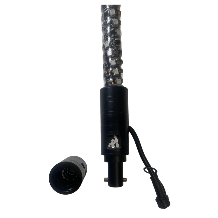 3' LED Whip Elite HD II Pair Magnetic Mount