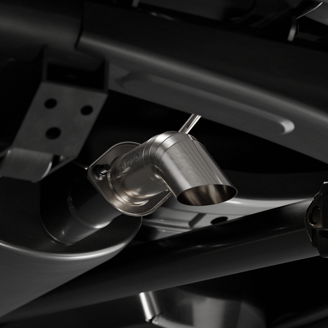 Nytop Titanium Axle Dump Exhaust Tip for Tundra (2022+)