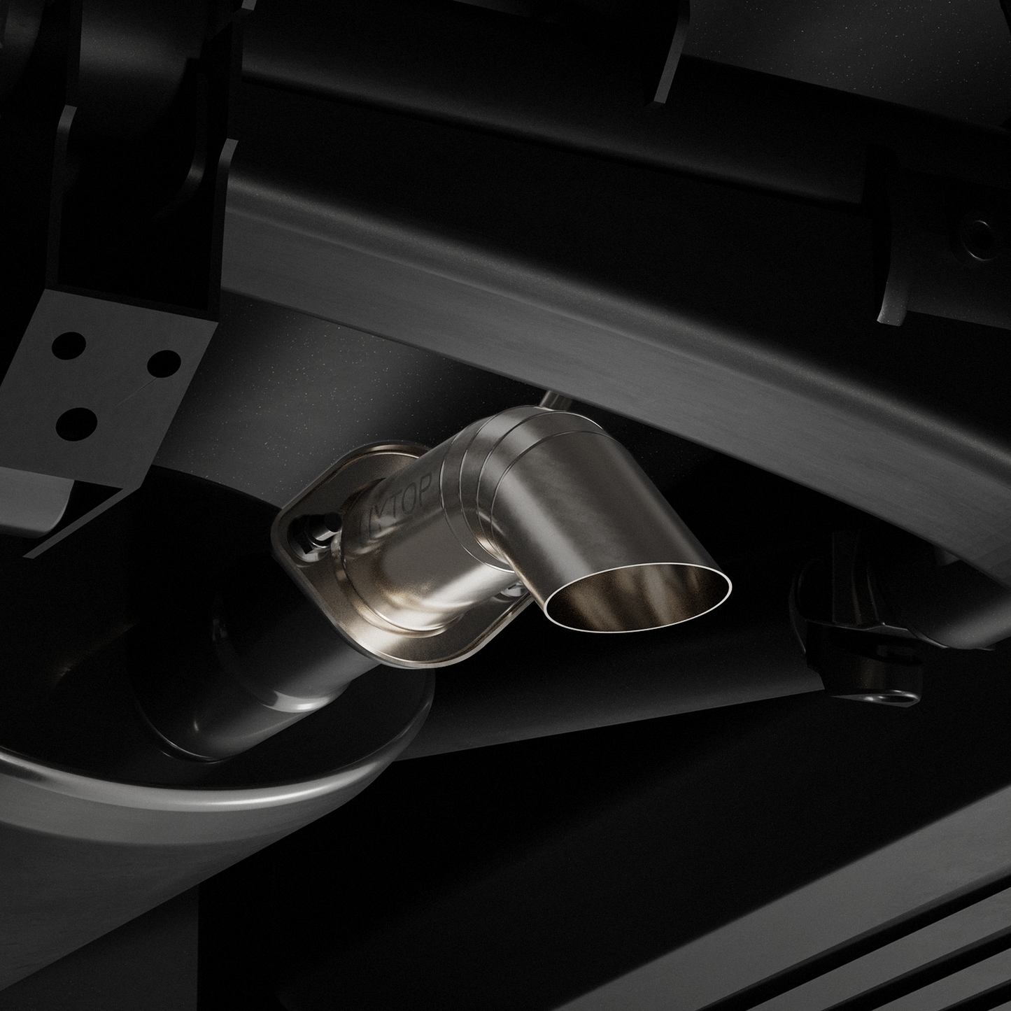 Nytop Titanium Axle Dump Exhaust Tip for Tacoma (2024+)