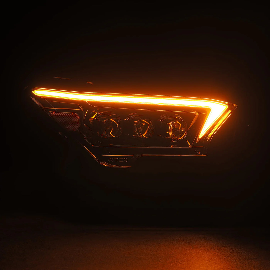 Alpharex OG-Style NOVA-Series LED Projector Headlights Alpha-Black for Tacoma (2024+) & 4Runner (2025+)