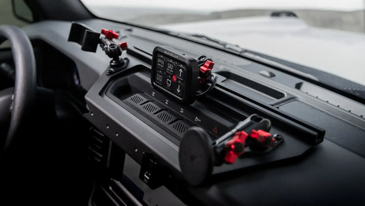 Expedition Essentials Dash Mount With Dual MagSafe Charging Phone Mounts | 2021-2025 Ford Bronco & Bronco Raptor (Non-Sport)