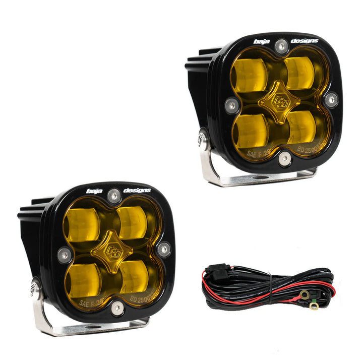 Baja 686 Industries LLC  Led vent cover (ASA Matte Black) + Baja Designs Squadron SAE for Tundra (2022+)