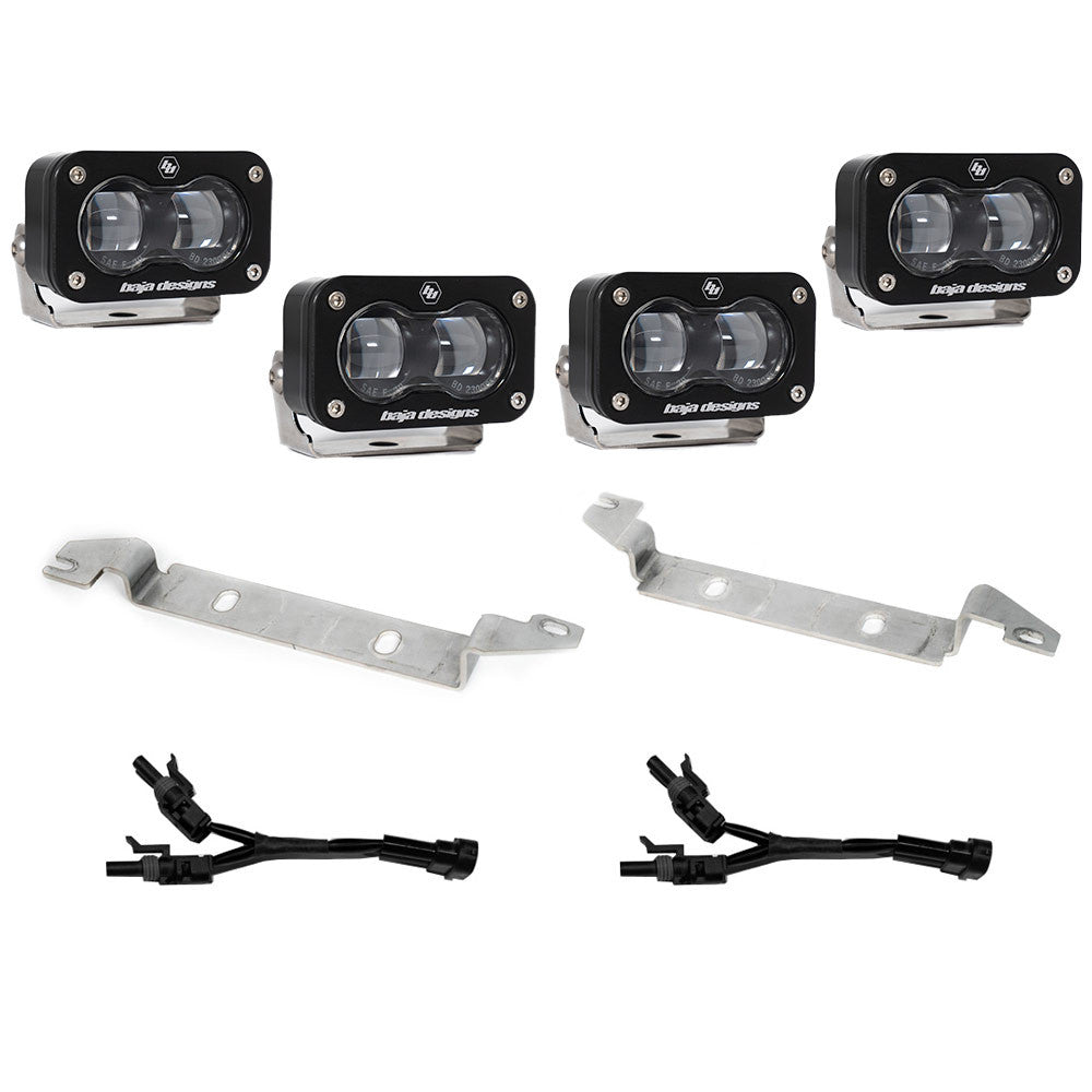 Baja Designs S2 SAE OEM Fog Light Replacement Kit for Tundra TRD Limited (2022+)