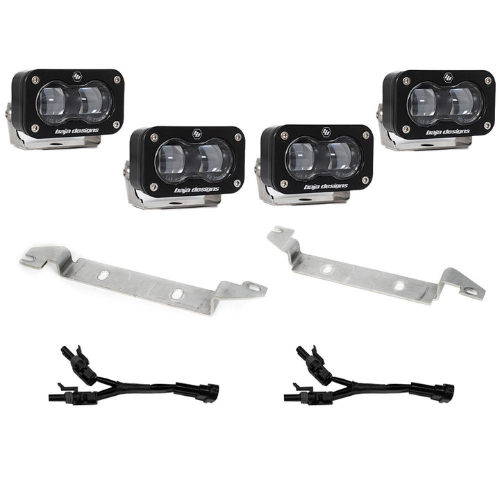 Baja Designs S2 SAE OEM Fog Light Replacement Kit for Tundra TRD Limited (2022+)