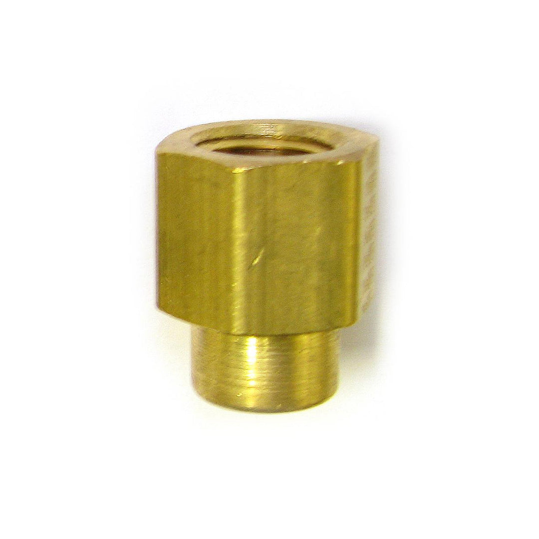 1/8" FPT x 1/4" FPT Brass Reducer