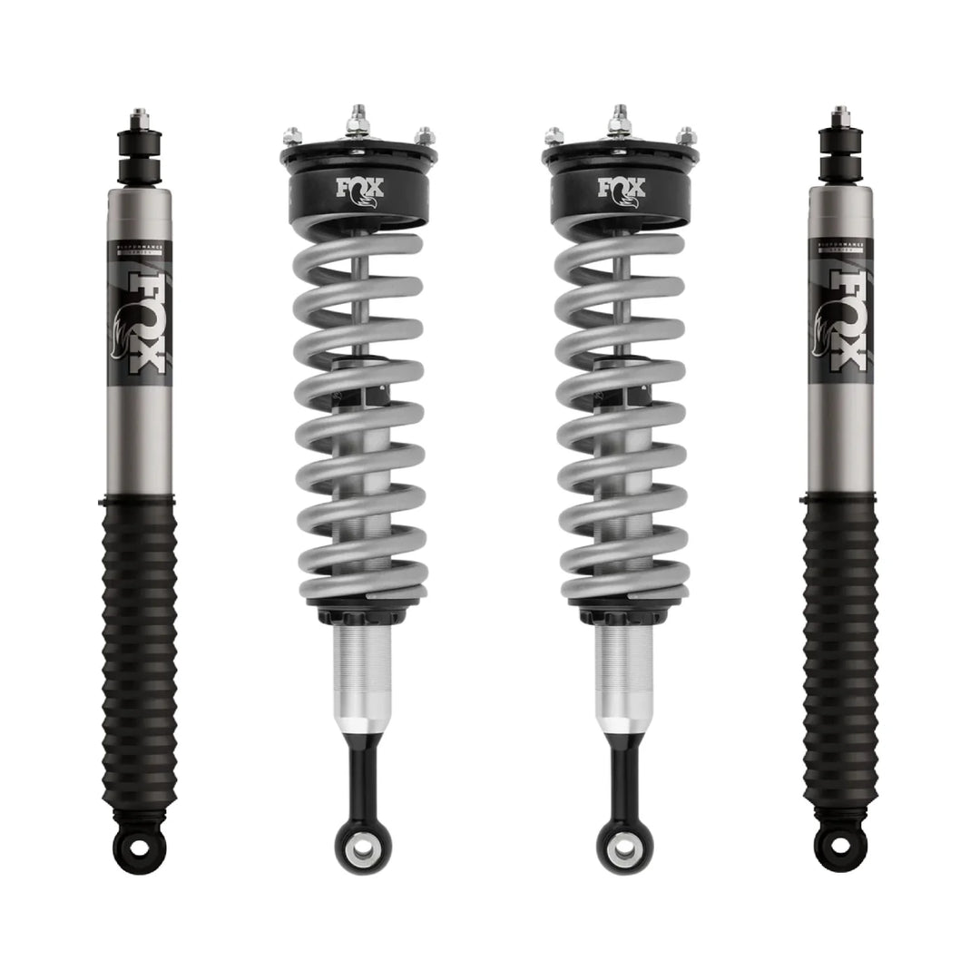 Fox 2.5 Performance Series Coilovers + Rear Shocks Set w/0-2.25" lift for 4Runner (2025+)
